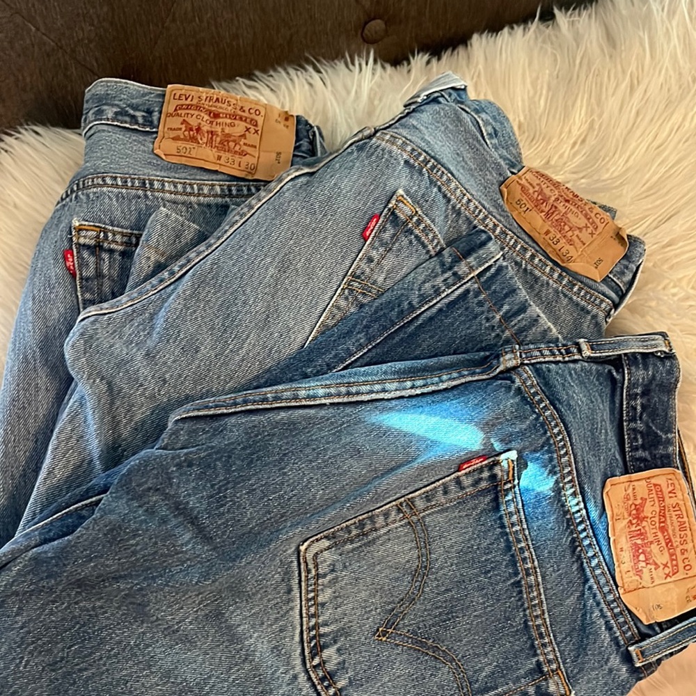 Vintage Levi’s 501 .. 3 pack